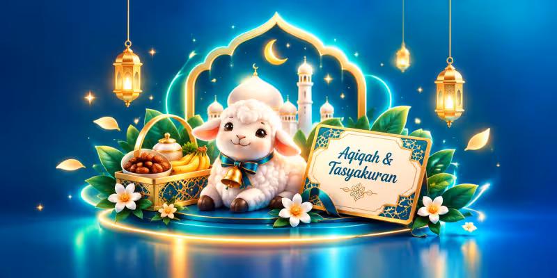 Undangan Aqiqah dan Tasyakuran